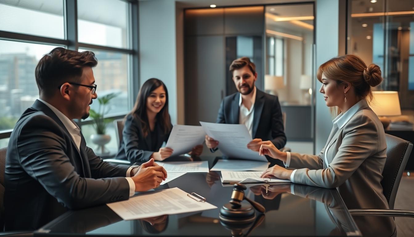 Property settlement documents and transfer review